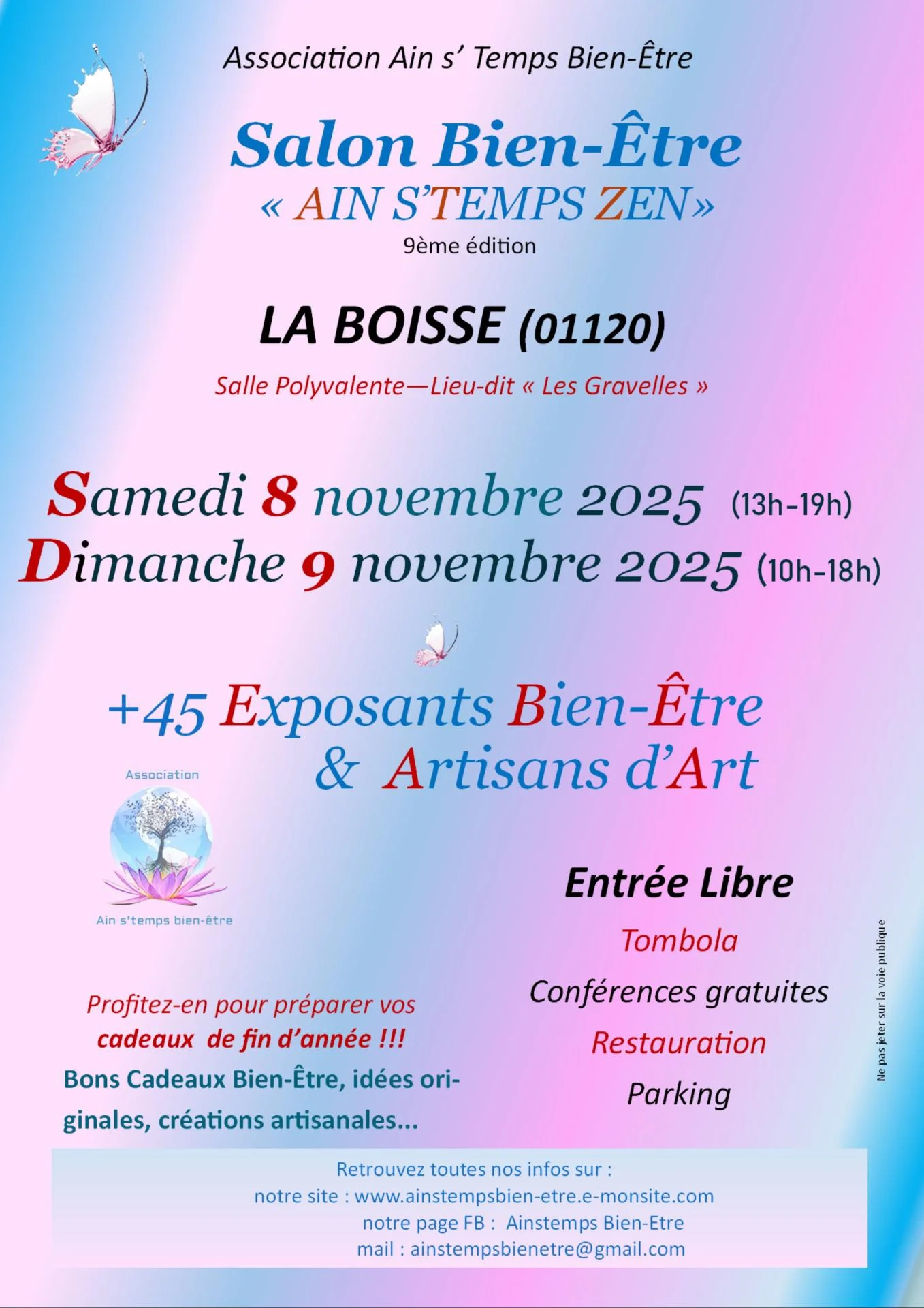 Affiche la boisse 2025